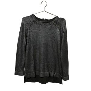 Adolfo Domínguez Charcoal Knit High-Low
Sweater